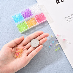 Transparent Acrylic Beads&nbsp;TACR-YW0001-6MM-01
