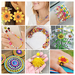 DIY 24 Styles ABS & Acrylic Beads Jewelry Making Finding Kit&nbsp;DIY-TAC0031-02