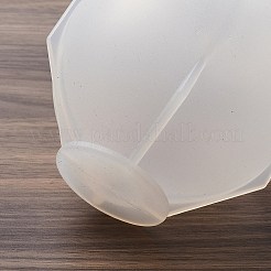 シリコンモールド  レジン型  UVレジン用  エポキシ樹脂工芸品作り  ホワイト  ラウンド  78.5x86x78.5mm  内径：39.5mm&nbsp;LS-SIMO-M045-01F