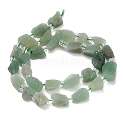 Natural Green Aventurine Beads Strands&nbsp;GG-CBA0B77-A17-02