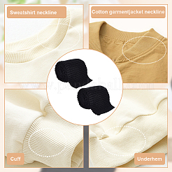 95% Cotton & 5% Elastic Fiber Ribbing Fabric for Cuffs&nbsp;FIND-WH0136-02C