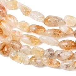Heated Natural Citrine Beads Strands&nbsp;GG-CBA787B-A20