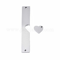 Non-Tarnish 201 Stainless Steel Pendants&nbsp;STAS-N095-085
