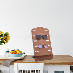 カスタム木製眼鏡ディスプレイスタンド  シエナ  36.5x22x36.5cm&nbsp;DIY-WH0888-023