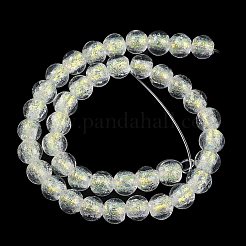 Handmade Foil Lampwork Beads Strands&nbsp;FOIL-K003-06B-10