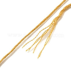 ポリエステル刺繍糸  クロスステッチの糸  ゴールデンロッド  1mm  約8.75ヤード（8m）/バンドル&nbsp;OCOR-TAC0013-10A-113