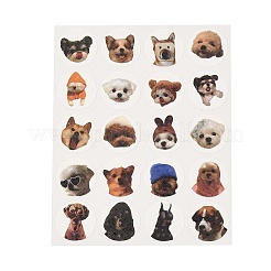 Dog Pattern Cartoon Stickers&nbsp;DIY-M070-04B
