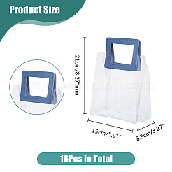 Valentine's Day PVC Plastic Gift Bags&nbsp;AJEW-WH0166-60B