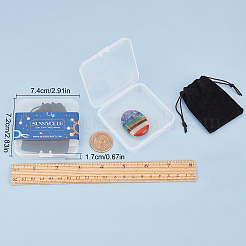 Chakra Worry Stone for Anxiety Therapy&nbsp;G-SC0001-90