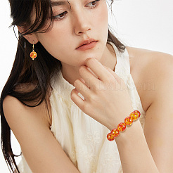 Resin Imitation Amber Beads&nbsp;CRES-TA0001-17