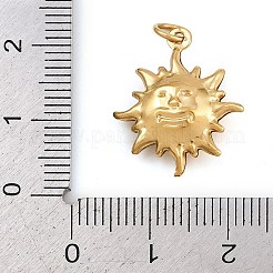 304 Stainless Steel Pendants&nbsp;STAS-P407-01F-G