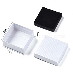 Square Cardboard Jewelry Boxes&nbsp;CBOX-N012-34B