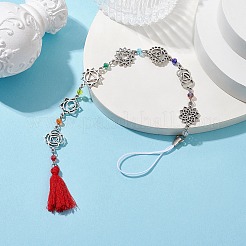 Chakra Alloy Pendant Decoration&nbsp;HJEW-JM02356
