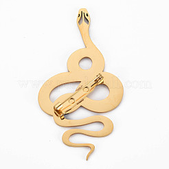 Snake Brooch&nbsp;JEWB-N007-009G-FF