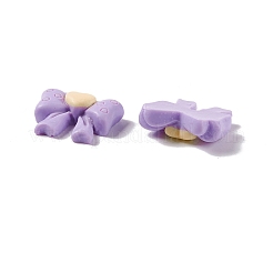 Bowknot Opaque Resin Cabochons&nbsp;RESI-G041-C01
