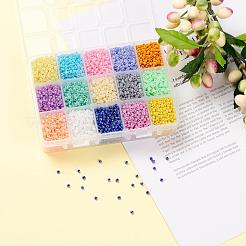 15 Colors Glass Seed Beads&nbsp;SEED-JP0007-02