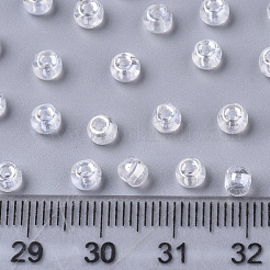 Transparent Glass Beads&nbsp;SEED-S040-08A-11