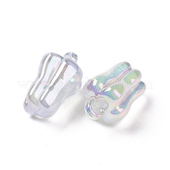 UV Plating Luminous Transparent Acrylic Pendants&nbsp;OACR-C001-07