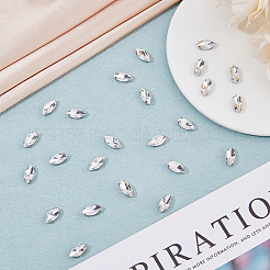 120Pcs Horse Eye Sew on Rhinestone&nbsp;RGLA-DC0001-07B