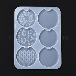 DIY Cup Mat Silicone Molds&nbsp;DIY-B035-12