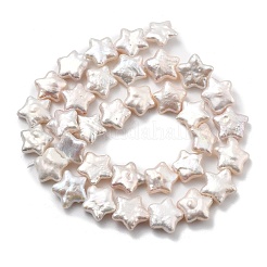 Natural Baroque Keshi Pearl Beads Strands&nbsp;PEAR-P064-04B-02A