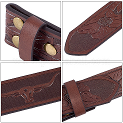 1Pc Imitation Leather Men's Chain Belts&nbsp;AJEW-CL0002-13B