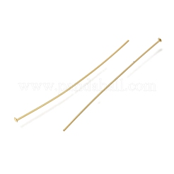 Brass Flat Head Pins&nbsp;KK-H502-01I-G