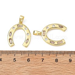 Brass Micro Pave Lavender Blush Cubic Zirconia Pendants&nbsp;CU-B002-03G