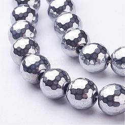 Non-Magnetic Synthetic Hematite Bead Strands&nbsp;G-D009-1