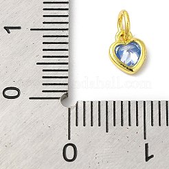 925 Sterling Silver Birthstone Charms&nbsp;STER-M0120-02F-G