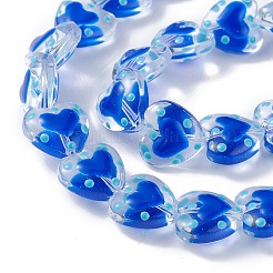Transparent Glass Beads Strands&nbsp;LAMP-F029-04C