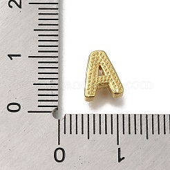 Rack Plating Brass Micro Pave Clear Cubic Zirconia Beads&nbsp;KK-G500-30G-A
