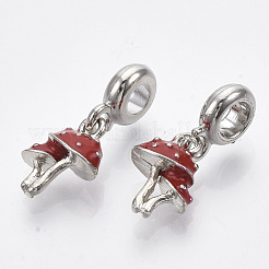 Alloy European Dangle Charms&nbsp;MPDL-T004-17P