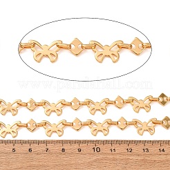 304 Stainless Steel Butterfly & Rhombus Link Chains&nbsp;SA-CBAE0F2-10G