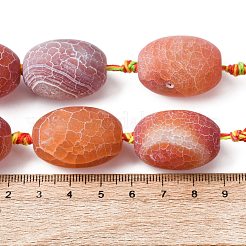 Natural Weathered Agate Beads Strands&nbsp;G-A311-C01-01