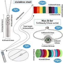 10Pcs Alloy Stainless Steel Slider Bracelets&nbsp;AJEW-SC0004-07B