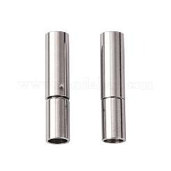 Tarnish Resistant 304 Stainless Steel Bayonet Clasps&nbsp;STAS-P226-01E