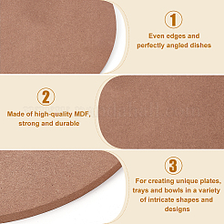 MDF Wood Boards&nbsp;TOOL-WH0155-30