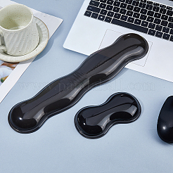 2Pcs 2 Styles Silicone Keyboard Wrist Rest&nbsp;AJEW-FH0007-62A