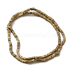 Electroplated Natural Lava Rock Beads Strands&nbsp;G-Q1009-B01-02D