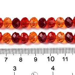 Transparent Glass Beads Strands&nbsp;X-GLAA-T023-08D