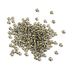 Transparent Stripe Glass Seed Beads&nbsp;GLAA-NH0001-06G
