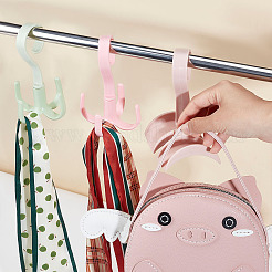 AHADEMAKER 8Pcs 8 Style Plastic Multi-Function Bag Hangers&nbsp;AJEW-GA0005-59