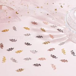32Pcs 8 Style Alloy Cabochons&nbsp;FIND-OC0002-21