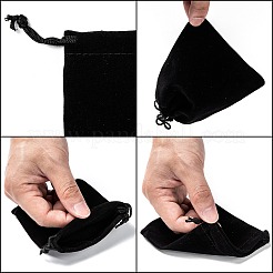 Rectangle Velvet Pouches&nbsp;X1-TP-R002-10x12-01