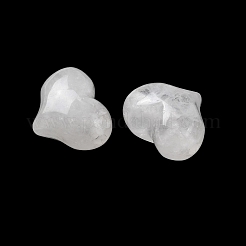 天然混合宝石ビーズ  チャンキーハート  14~14.5x17~17.5x10.5~11mm  穴：1~1.4mm&nbsp;G-M423-01-M