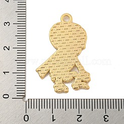 ハロウィンアロイエナメルペンダント  ゴールドカラー  スケルトンチャーム  ブラック  32x20.5x2mm  穴：1.9mm&nbsp;ENAM-H045-01G-05