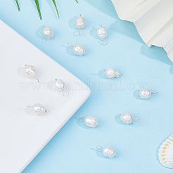 12Pcs Natural Cultured Freshwater Pearl Pendants&nbsp;FIND-FI0001-18A