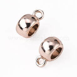 Nickel Free & Lead Free Rondelle Alloy Tube Bails&nbsp;PALLOY-J514-29RG-FF