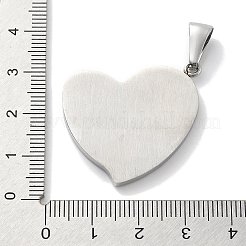 Christmas 304 Stainless Steel Pendants&nbsp;STAS-Z098-42P